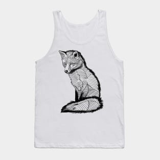 Sketch Fox Tank Top